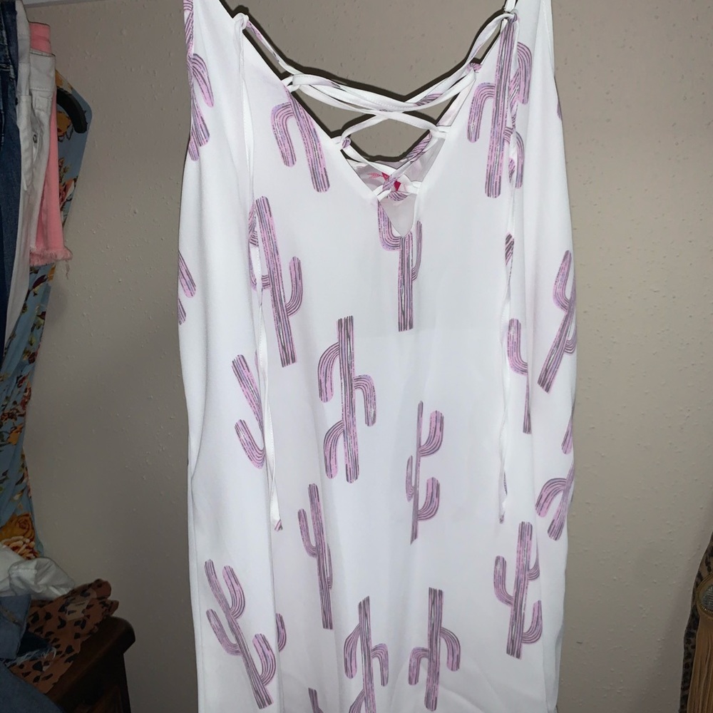 Women’s purple dress/blouse/swim cover up. - Picture 7 of 7
